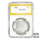 1900 Lafayette Silver Dollar PGA MS62
