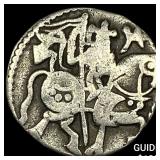 700-1000 AD India Rajput Silver Jital NEARLY UNCIR