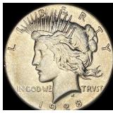1928 Silver Peace Dollar HIGH GRADE