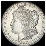 1887-S Silver Morgan Dollar UNCIRCULATED
