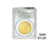 1904 $20 Gold Double Eagle PCGS AU58