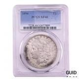 1894 Morgan Silver Dollar PCGS XF40