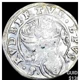 1300-1450 Salzburg Silver Groshen CLOSELY UNCIRCUL