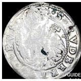 1300-1450 Salzburg Silver Groshen CLOSELY UNCIRCUL