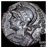 Roman Constantinian 330-340 AD BI Nummus UNCIRCUL