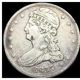 1837 Capped Bust Half Dollar LIGHTLY  CIRCULATED