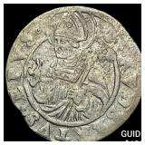 1300-1450 Salzburg Silver Groshen CLOSELY UNCIRCUL