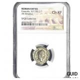 Roman Caracalla, AD 198-217 AR Denarius NGC ChXF