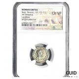 Roman Sept.Severus, AD 193-211 AR Denarius NGC Ch
