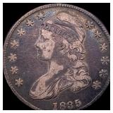 1835 Capped Bust Half Dollar NICELY CIRCULATED