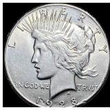 1928 Peace Dollar LIGHTLY CIRCULATED
