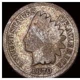 1870 Indian Head Cent NICELY CIRCULATED