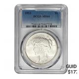 1923 Silver Peace Dollar PCGS MS64