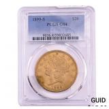 1899-S $20 Gold Double Eagle PCGS G04
