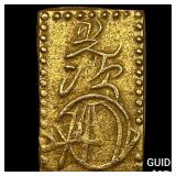 1868-1869 Japan .048oz Gold 2 Bu CLOSELY UNCIRCULA