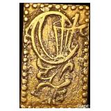 1868-1869 Japan Gold 2 Bu CLOSELY UNCIRCULATED