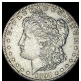 1897-S Silver Morgan Dollar UNCIRCULATED