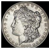 1892-S Silver Morgan Dollar NEARLY UNCIRCULATED