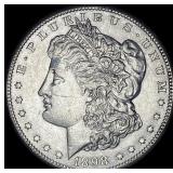 1898-S Silver Morgan Dollar CLOSELY UNCIRCULATED