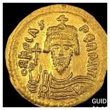 603-607 AD Constantinople Gold Solidus UNCIRCULATE