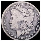 1893-CC Silver Morgan Dollar NICELY CIRCULATED