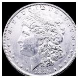 1886 Silver Morgan Dollar UNCIRCULATED