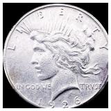 1926-S Silver Peace Dollar NEARLY UNCIRCULATED