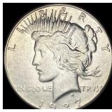 1927-S Silver Peace Dollar CLOSELY UNCIRCULATED