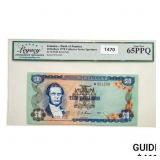 1978 Jamaica $10 Specimen Currency Legacy GEM UNC