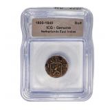 1800-1840 Netherlands East Indies Duit ICG Genuin