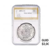 1891-CC Morgan Silver Dollar PGA MS62