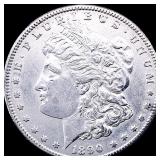 1890-S Silver Morgan Dollar CLOSELY UNCIRCULATED