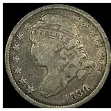 1834 Capped Bust Dime NICELY CIRCULATED