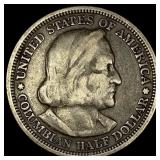 1893 Silver Columbian Half Dollar LIGHTLY CIRCULAT