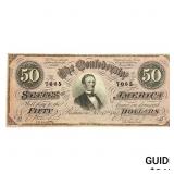 1887 $50 1st Series CSA Red Large Note