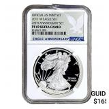 2011-W Silver Eagle NGC PF69 25th Anniv. Ultra Cam