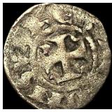 Recon.Portugal AlfonsoIII 1248-1279 Silver Dinero