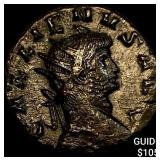 Roman Gallienus 253-268 AD Bronze Dbl Denarius CH