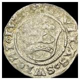 1200-1450 Bohemia Silver Pfenning CLOSELY UNCIRCUL