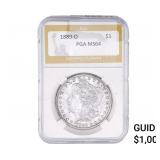 1889-O Morgan Silver Dollar PGA MS64
