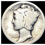 1921 Mercury Dime NICELY CIRCULATED