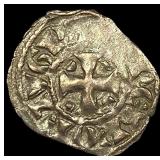 1261-1325 Portugal Crusades Dinis I Silver Dinero