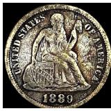 1889 Seated Liberty Dime HIGH GRADE