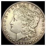 1901-S Silver Morgan Dollar NEARLY  UNCIRCULATED