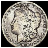 1890-CC Silver Morgan Dollar LIGHTLY  CIRCULATED