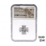 After 58.BC Bactria Indo-Greeks AR Drach Azes I/I