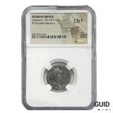 Roman Valerian I, AD 253-260 BI Dbl-Denarius NGC