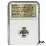 Judaea Alex. Jannaeus, 103-76 BC Bronze Prutah NG