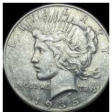 1935 Silver Peace Dollar CLOSELY UNCIRCULATED