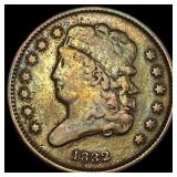 1832 Classic Head Half Cent NICELY CIRCULATED